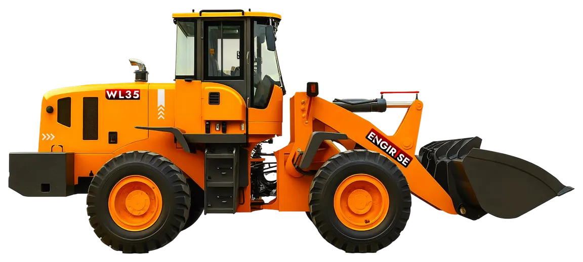 WL35 wheel loader for material handling